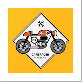 cafe racer Posters and Art